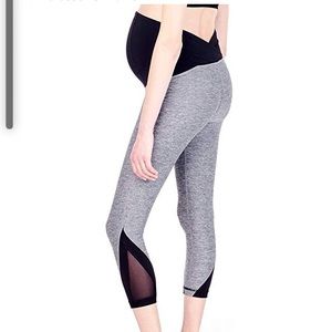 Ingrid and isabel maternity mesh legging